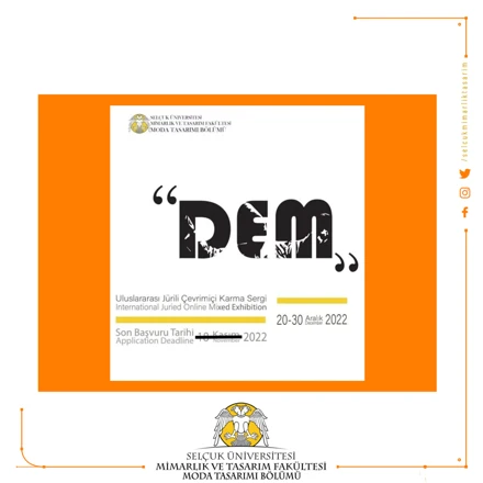 "DEM" Uluslararası Jürili Çevrimiçi Karma Sergi